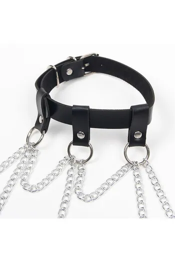 SUBBLIME - IMBRACATURA COMPLETA CON CATENA A STELLA ??DETTAGLIO TAGLIA UNICA