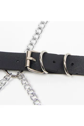 SUBBLIME - IMBRACATURA COMPLETA CON CATENA A STELLA ??DETTAGLIO TAGLIA UNICA