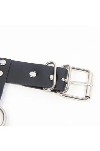 SUBBLIME - IMBRAGATURA REGGISENO E COLLANA CON CATENE TAGLIA UNICA