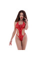Body Sensuale in Malla con Cintura Aderente