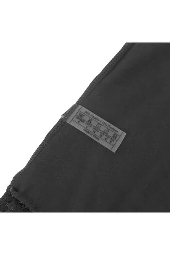 SUBBLIME - ORSACCHIOTTO CON DETTAGLI IN PIZZO FLOREALE NERO L/XL