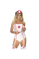 Costume infermiera sexy spalla scoperta - Teddy