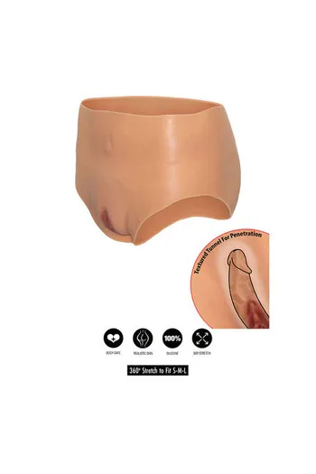 DESIDERIO NASCOSTO - ALTER EGO VAGINA APERTA SLIP VITA ALTA CARNE