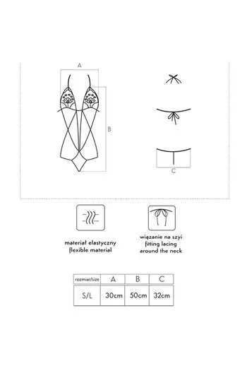 LIVCO CORSETTI FASHION - LUISINA LC 20217 BODY NERO TAGLIA UNICA