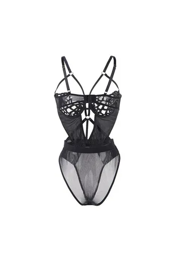 SUBBLIME - 954055 BODY SEXY IN PIZZO NERO S/M
