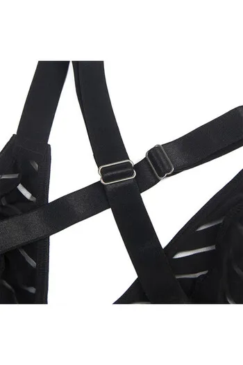 SUBBLIME - 954154 BODY CON CINTURA REGGICALZE NERO L/XL