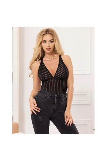 SUBBLIME - 954154 BODY CON CINTURA REGGICALZE NERO L/XL