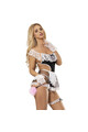 SUBBLIME - 954307 COSTUME DA CAMERIERA SEXY NERO/BIANCO S/M