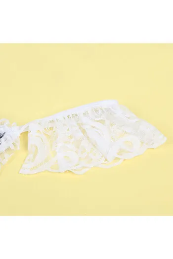 SUBBLIME - 954314 COSTUME DA CAMERIERA SEXY NERO/BIANCO L/XL