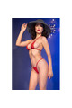 CHILIROSE - CR 4840 MICRO BIKINI ROSSO S/M