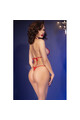 CHILIROSE - CR 4840 MICRO BIKINI ROSSO S/M