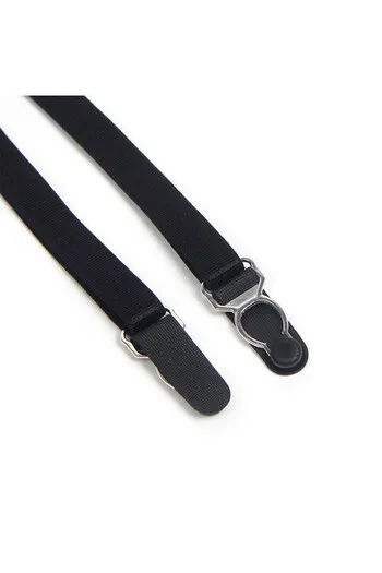 SUBBLIME - 955502 BODY IN PIZZO CON FIOCCHI E GIARRETTIERE NERO L/XL