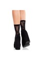 LEG AVENUE - CALZINI IN PIZZO CON FIOCCO IN PIZZO NERO