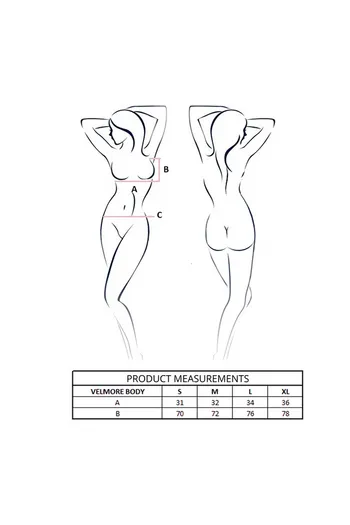 PASSION - VELMORE BODY NERO L/XL