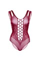 LEG AVENUE - 81641X BODY SENZA CUCITURE BORDEAUX TAGLIA 1X/2X