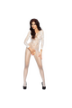 PASSION - EROTICLINE CATSUIT BIANCO BS007