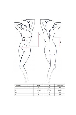 PASSION - SET DONNA ZOE TAGLIA