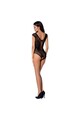 Passion BS064 Bodysuit - Sexy Lingerie with Lace & Sheer Panels | Crotch Opening