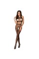 Body in rete Passion BS048 con apertura cavallo - Lingerie sexy italiana