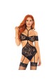 LEG AVENUE - SET DUE PEZZI TOP & TEDDY