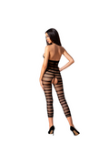 Body in rete Passion BS081 con apertura inguinale - Lingerie sexy con pizzi e trasparenze