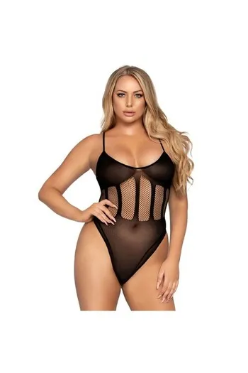 LEG AVENUE - SET BODY E GONNA TAGLIA UNICA