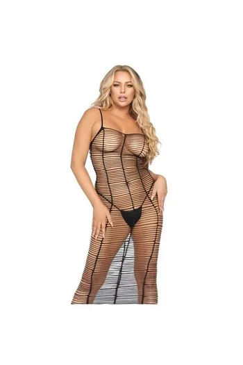 LEG AVENUE - MAXI ABITO A RETE ORIZZONTALE TAGLIA UNICA