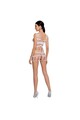 PASSION - WOMAN BS089 BODYSTOCKING BIANCO TAGLIA UNICA