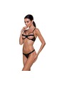 Kyouka Passion Lingerie Set - Bold Open-Cup Bra Lingerie