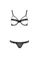 Set Lingerie Kyouka Passion - Lingerie Audace con Reggiseno Aperto