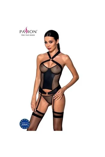 Amanda Corset - Sensual Lace and Leather Lingerie | Passion