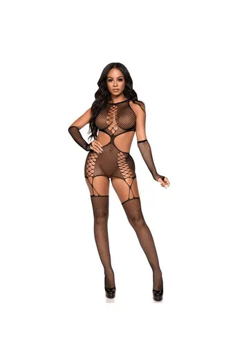 LEG AVENUE - ABITO GIACCA CON GUANTI TAGLIA UNICA