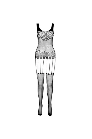 PASSION - COLLEZIONE ECO BODYSTOCKING ECO BS001 ROSSO