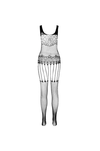 PASSION - COLLEZIONE ECO BODYSTOCKING ECO BS001 ROSSO