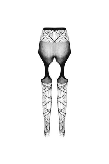 PASSION - COLLEZIONE ECO BODYSTOCKING ECO S005 BIANCO