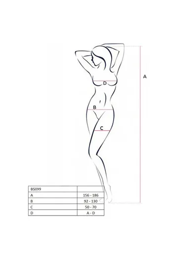 PASSION Bodystocking - High-Quality Sensual Lingerie | One Size Fits All