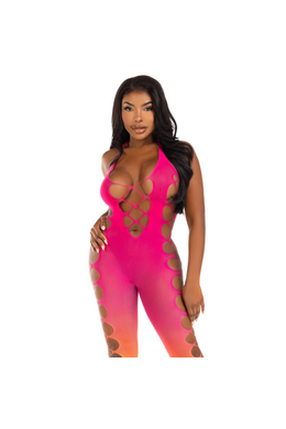 LEG AVENUE - BODYSTOCKING ALLA CAVIGLIA SUNSET