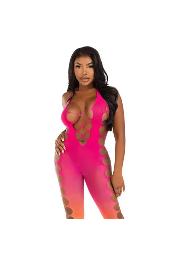 LEG AVENUE - BODYSTOCKING ALLA CAVIGLIA SUNSET