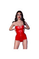 CHILIROSE - CR 4491 CORSETTO ROSSO S/M