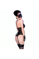 CHILIROSE - CR 4166 CORSETTO NERO S/M