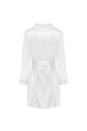 LIVCO CORSETTI FASHION - JACQUELINE LC 90249 DRESSING GOWN + SHIRT + PANTY ECRU L/XL