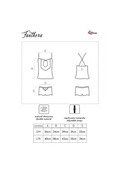 Set lingerie comodo e femminile con stampa floreale
