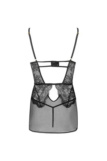 Set Lingerie Sensuale in Nero con Encanto e Comodità