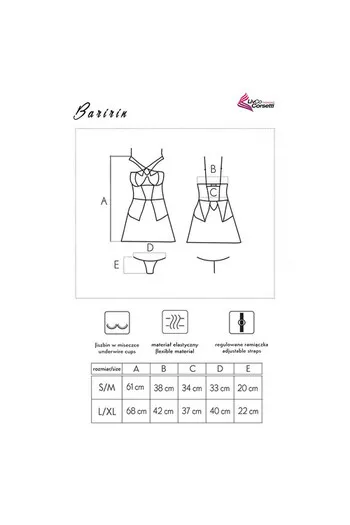 Set Lingerie Sensuale in Nero con Encanto e Comodità