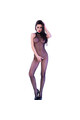 CHILIROSE - CR 4308 BODYSTOCKING CROTCH NERO S/M