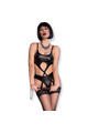 Sensual Eco-Leather Lingerie Set