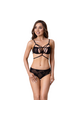 Set intimo sexy in pizzo nero - Eleganza e sensualità