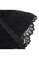 Vestito Lingerie in Pizzo Nero e Pelle - Eleganza Sensuale