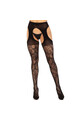Lace Garter Stockings with Eyelets - Elegance & Sensuality | Leg Avenue