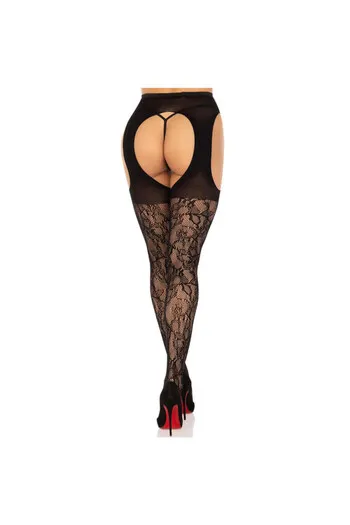 Calze Reggicalze con Laccio e Occhielli - Eleganza e Sensualità | Leg Avenue